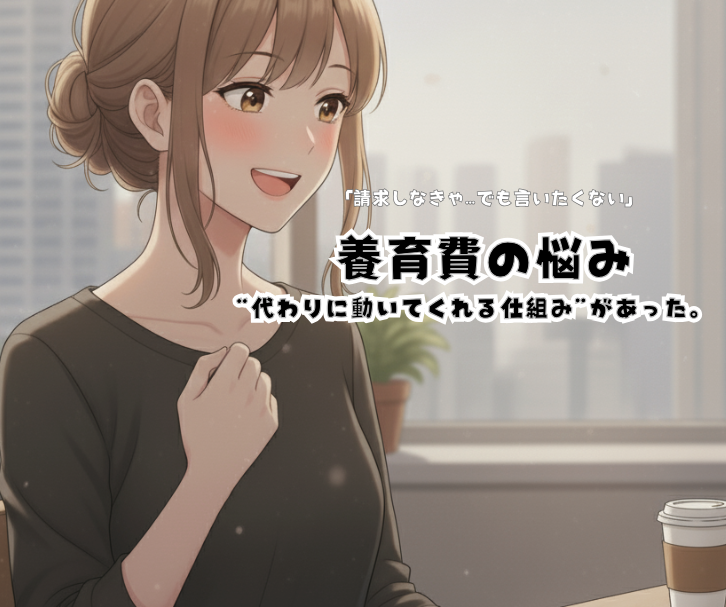 「請求しなきゃ…でも言いたくない」 養育費の悩みに“代わりに動いてくれる仕組み”があった。