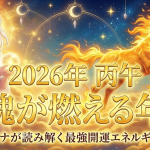 🎍 2026年、魂の炎が静かに燃え上がる──セナが読み解く「丙午（ひのえうま）」のエネルギー