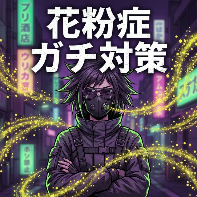 【2026年版】花粉症ガチ対策まとめ｜市販薬・空気清浄機・食事・初期療法を全部試した結果