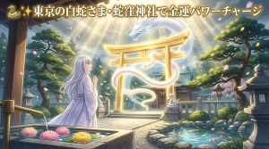 🐍✨ 東京の白蛇さま・蛇窪神社で金運パワーチャージ！〜白蛇と龍神が導く、最強開運スポットを参拝してきた〜
